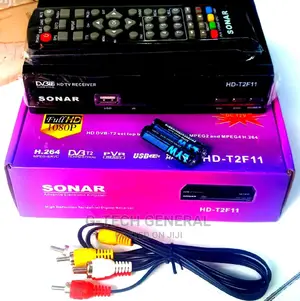 Sonar 1080P Full HD Free to Air Digital Set Box Decoder