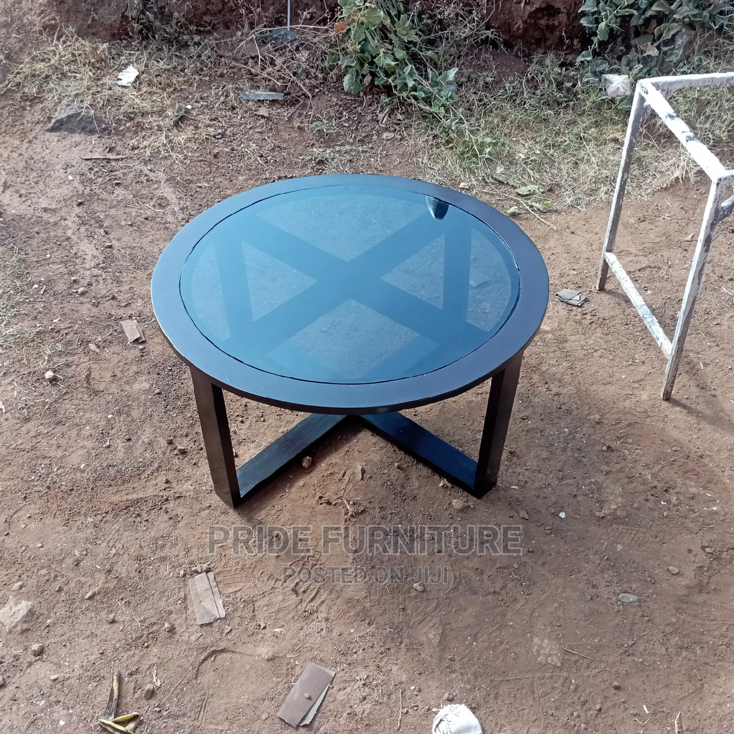 Round Wooden Coffee Table