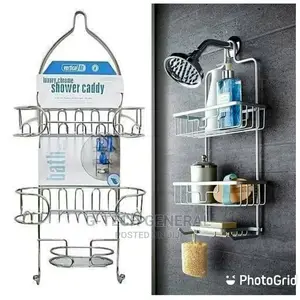 Stainless Steel Shower Caddy.