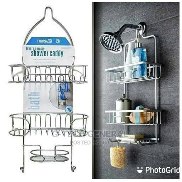 Stainless Steel Shower Caddy.