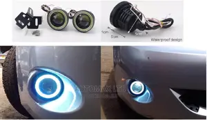 LED Halo Fog Lamps. For Toyota,Subaru,Mitsubishi,Nissan,Vw