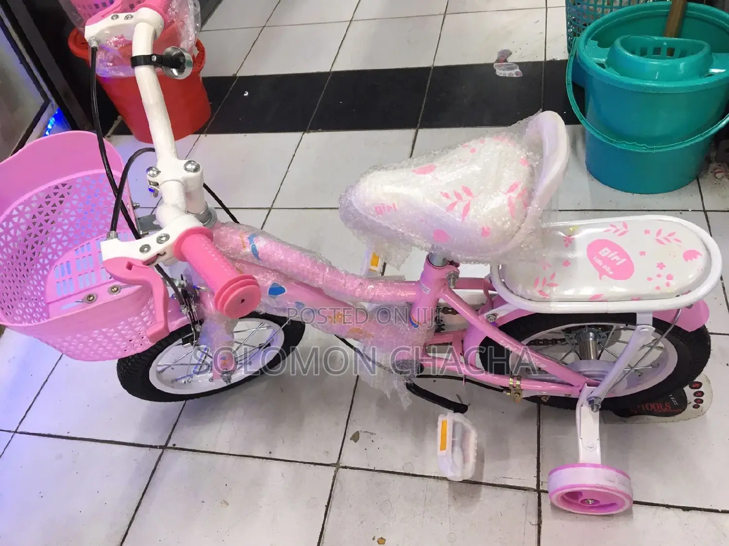 Girl Toto Bike Size 12