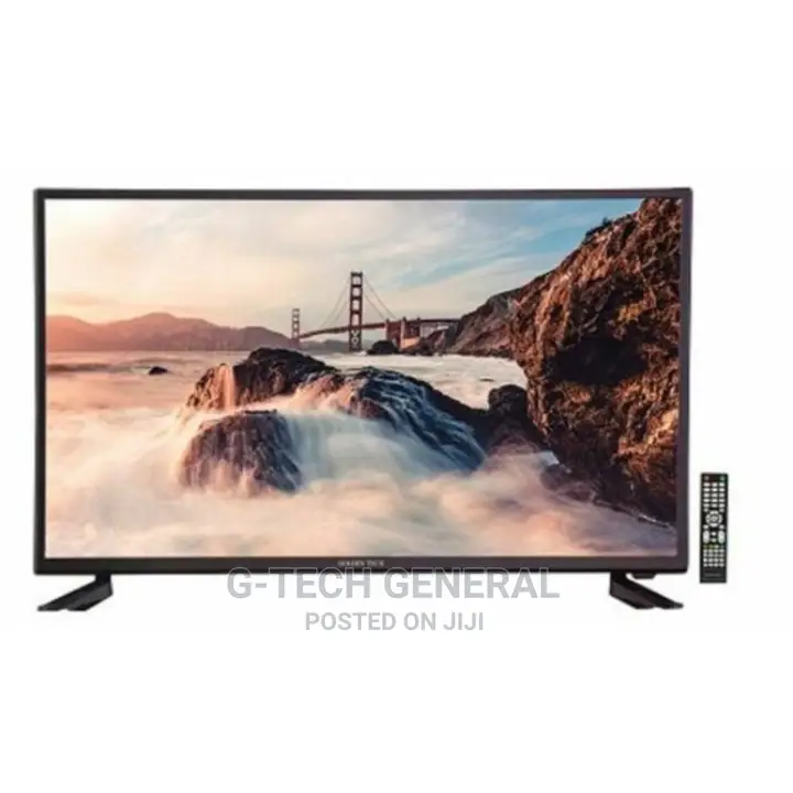 Golden Tech 32" Ac/Dc LED Digital Tv-Usb/Hdmi/Vga