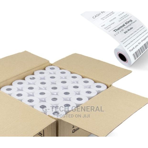 Thermal Pos White Thermal Rolls 79mm*80mm*13mm-50 Pieces - thumbnail 4