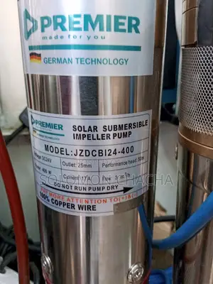 Premier 50m Head Solar Submersible Pump