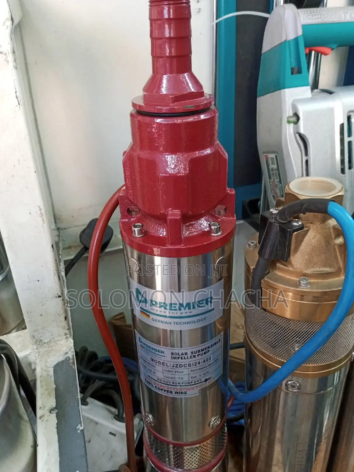 Premier 50m Head Solar Submersible Pump