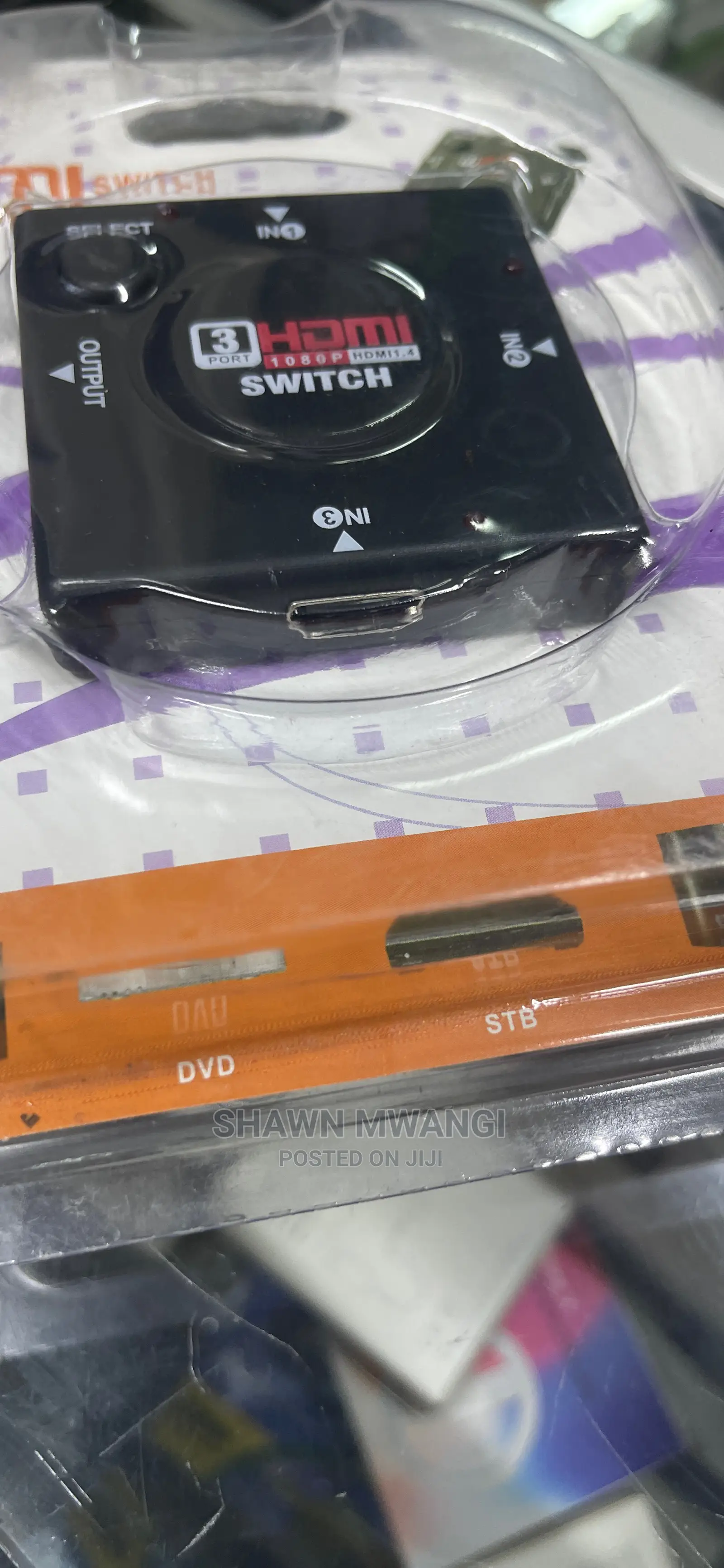 Original Hdmi Switch 3port 1080p