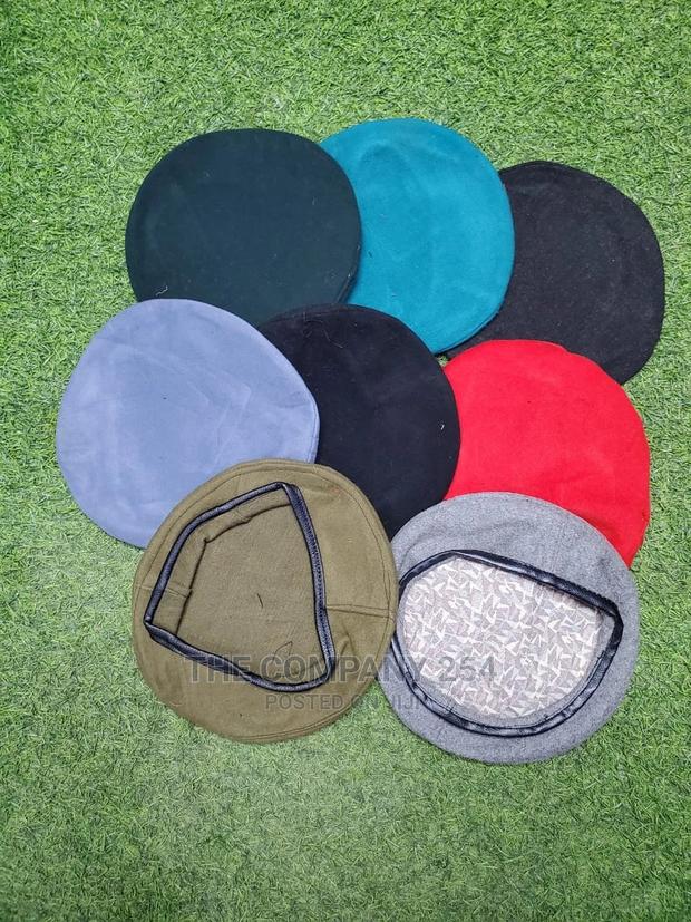 Designer Quality Unisex Cotton Barret Hats - thumbnail 6