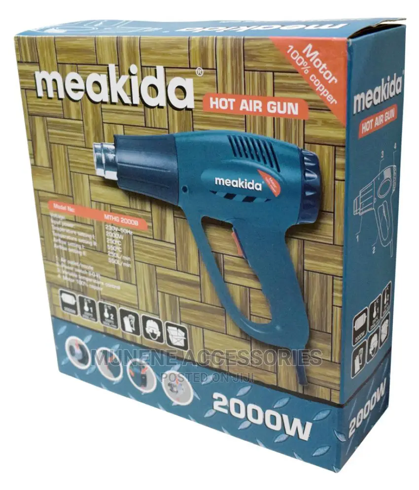 Meakida 2000W Electric Heat Gun Long Lasting Quality