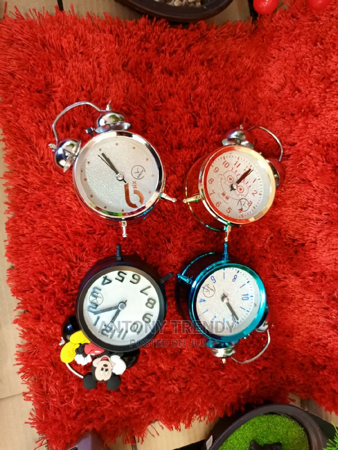 Analog Steel- Twin Bell Alarm Clock