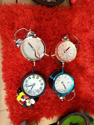 Analog Steel- Twin Bell Alarm Clock