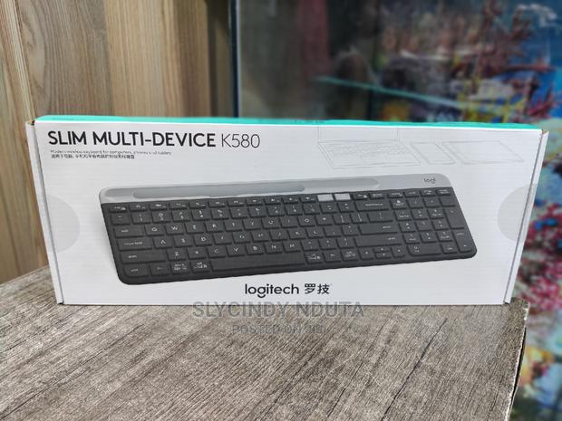 Logitech Slim Multi Device (Black) - main view