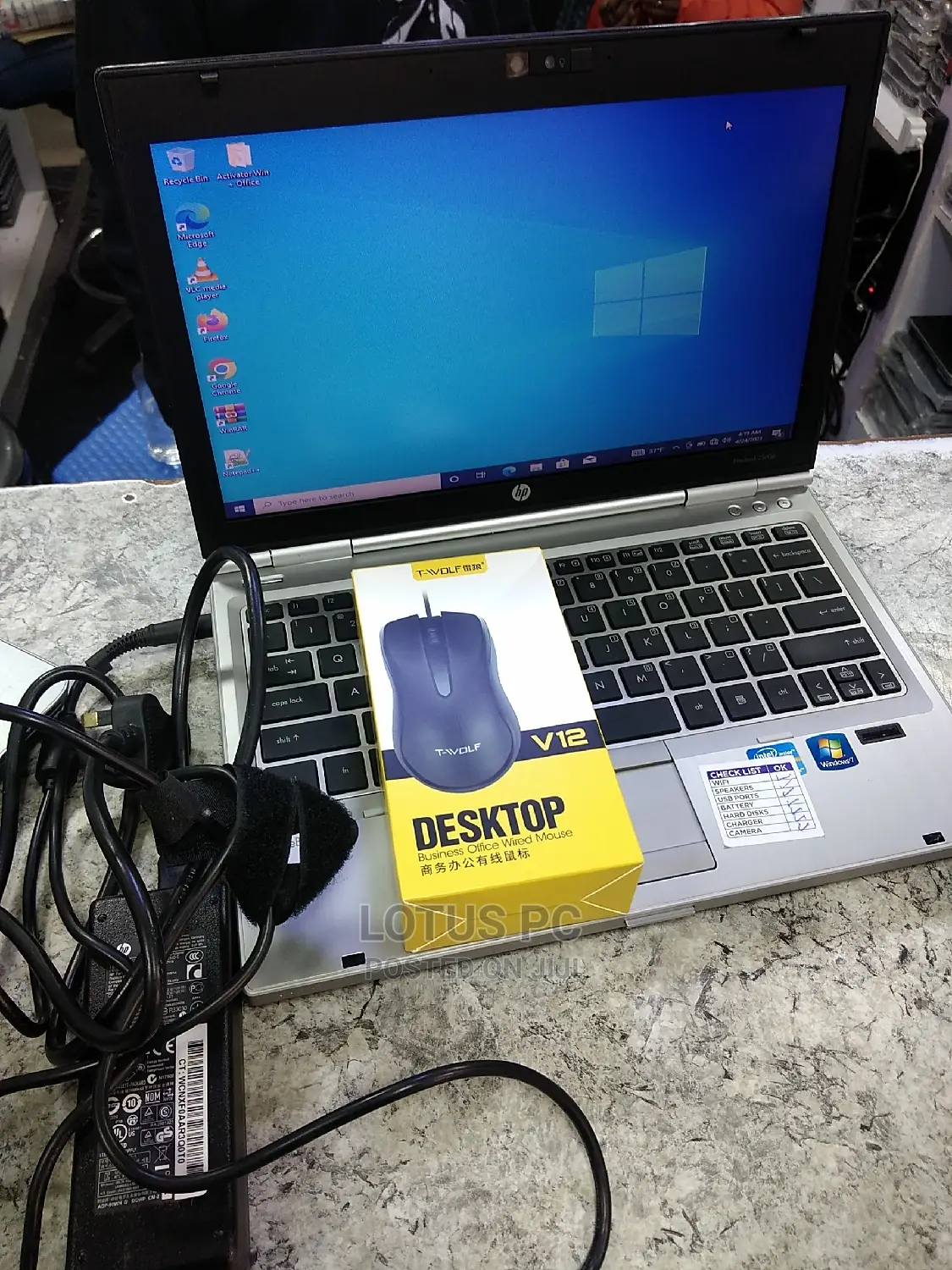 Laptop HP EliteBook 2570P 4GB Intel Core I5 HDD 500GB