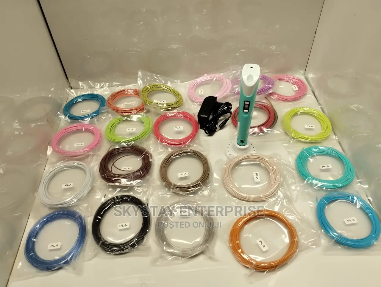 3d Pen + PLA 20 Colours 100m Filament
