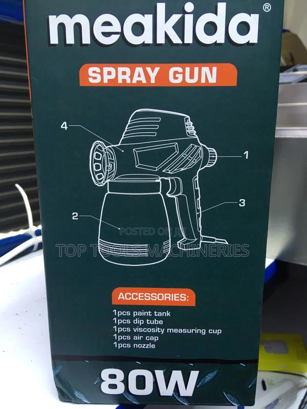 Meakida 80w 800ml Spray Gun - thumbnail 3