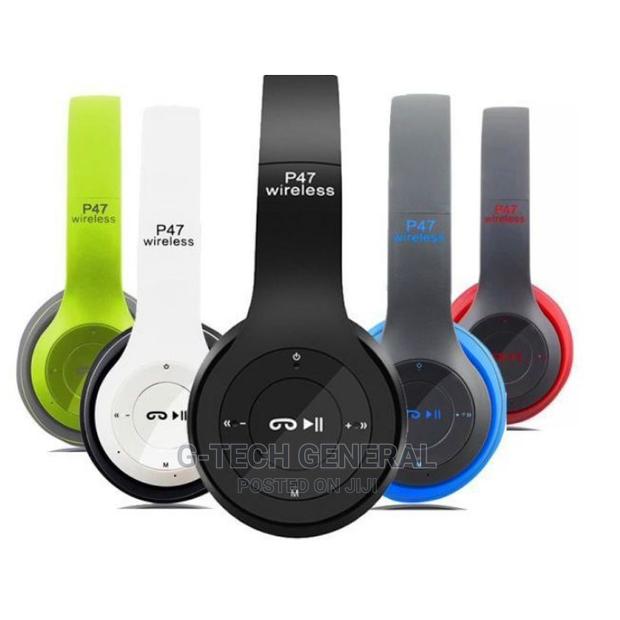P47 Wireless Bluetooth Headphones - main view