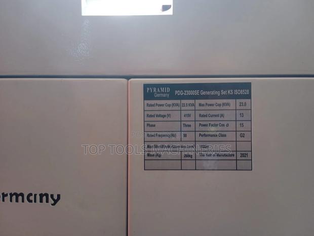 Pyramid Germany 3phase Generator + ATS 23KVA - thumbnail 3