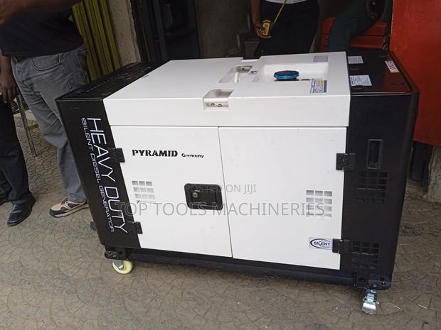 Pyramid Germany 3phase Generator + ATS 23KVA - main view