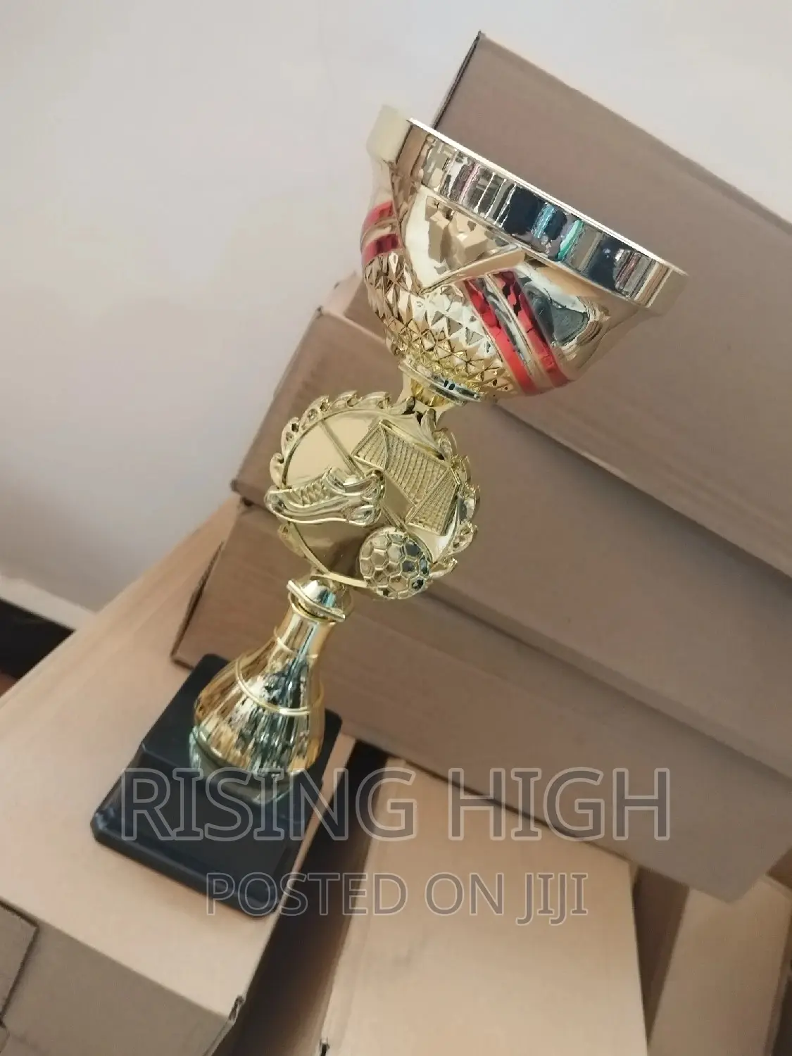 New Arrivals Award Trophies.