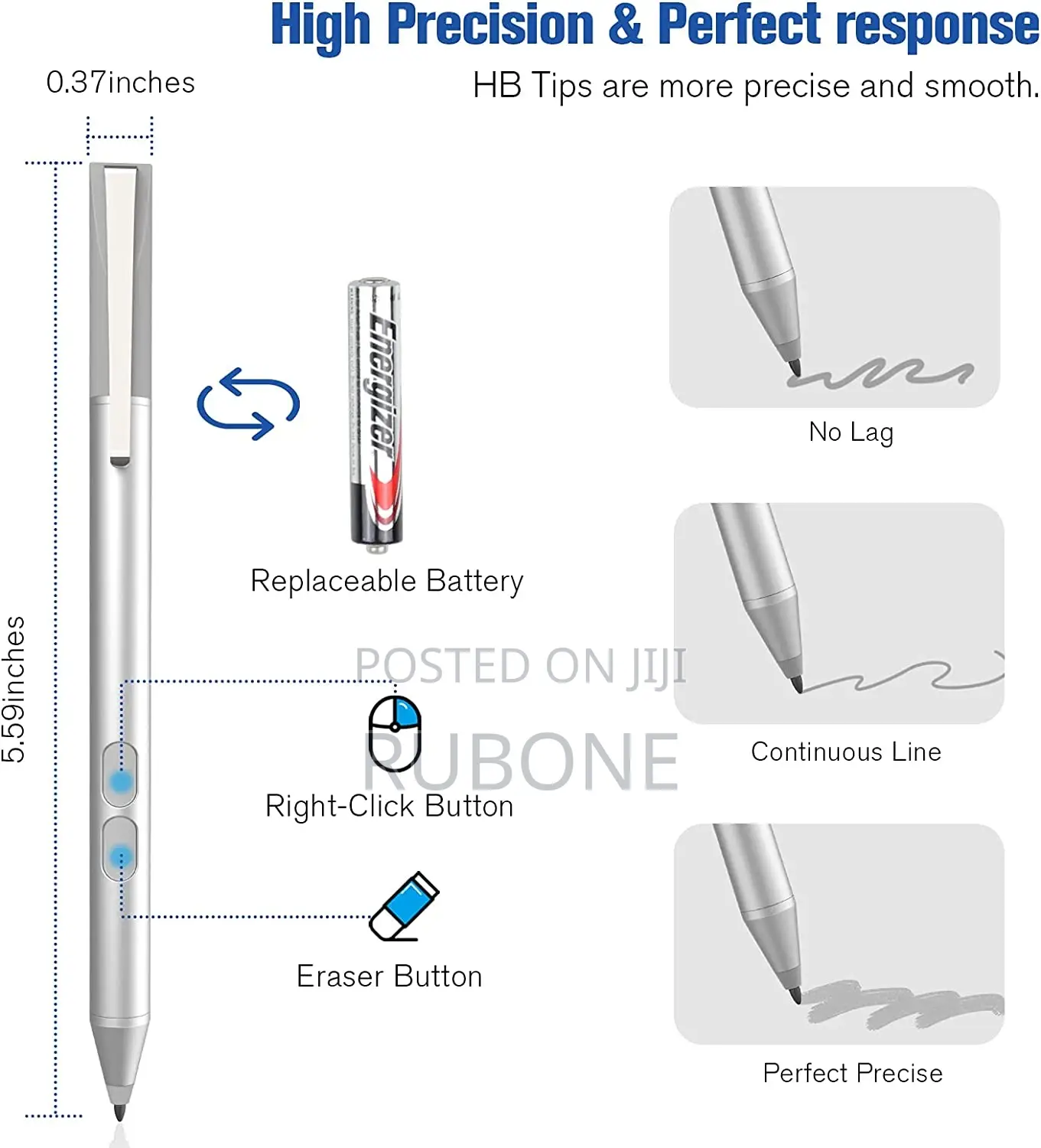Stylus Pen for Surface and Any Laptop or Tablet