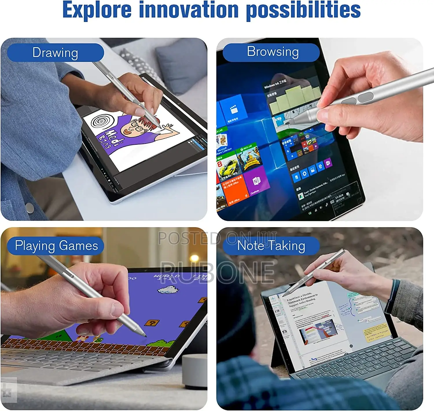 Stylus Pen for Surface and Any Laptop or Tablet