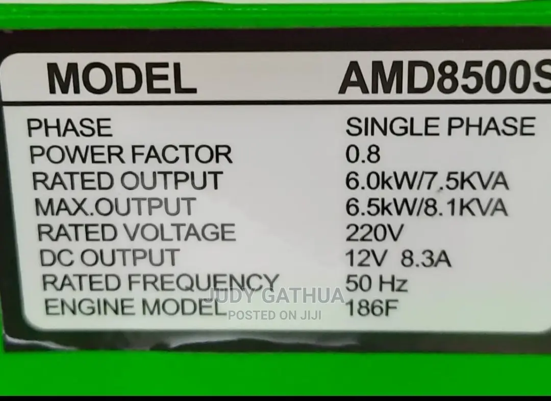 Silent Generator Astramilano 7.5 Kva