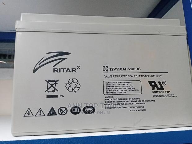 150 Ah Ritar Solar Battery