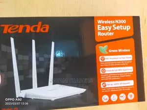 Wireless Tenda Router, F3