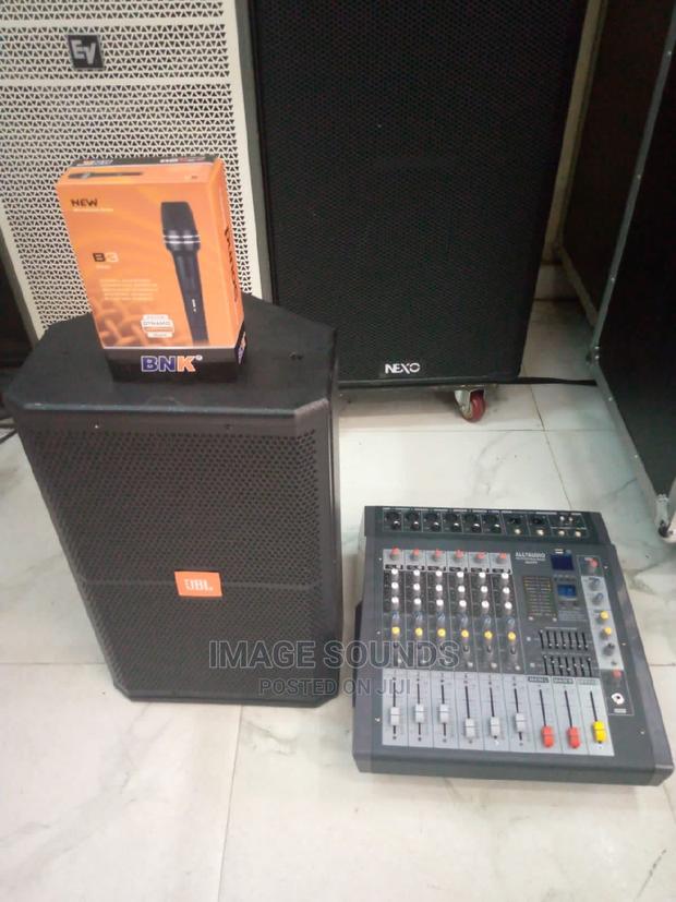 Jbl 12" Speaker With Mixer and Microphone - main view