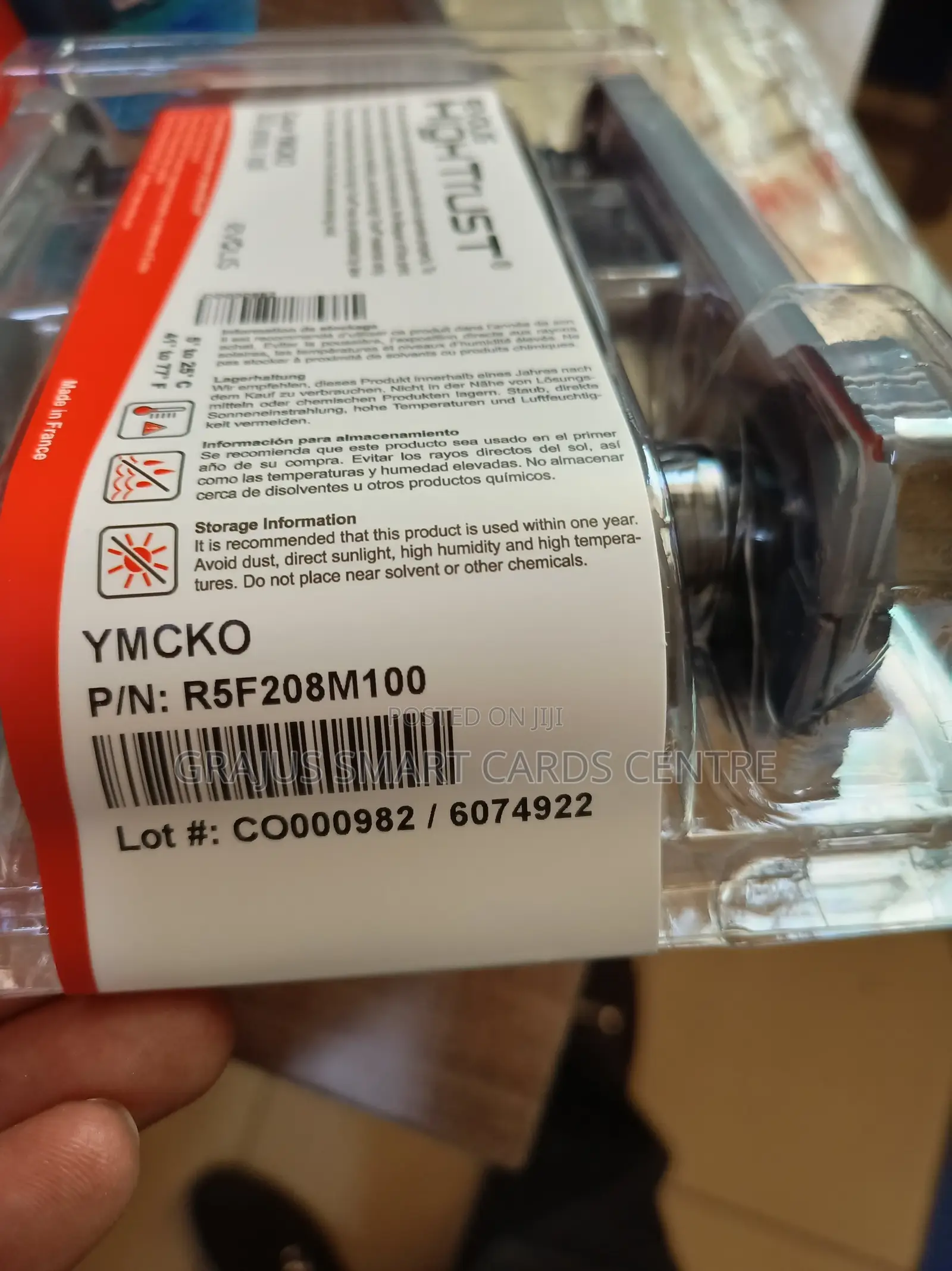 Evolis Primacy 2 YMCKO R5F208M100 Colour Ribbon 300prints