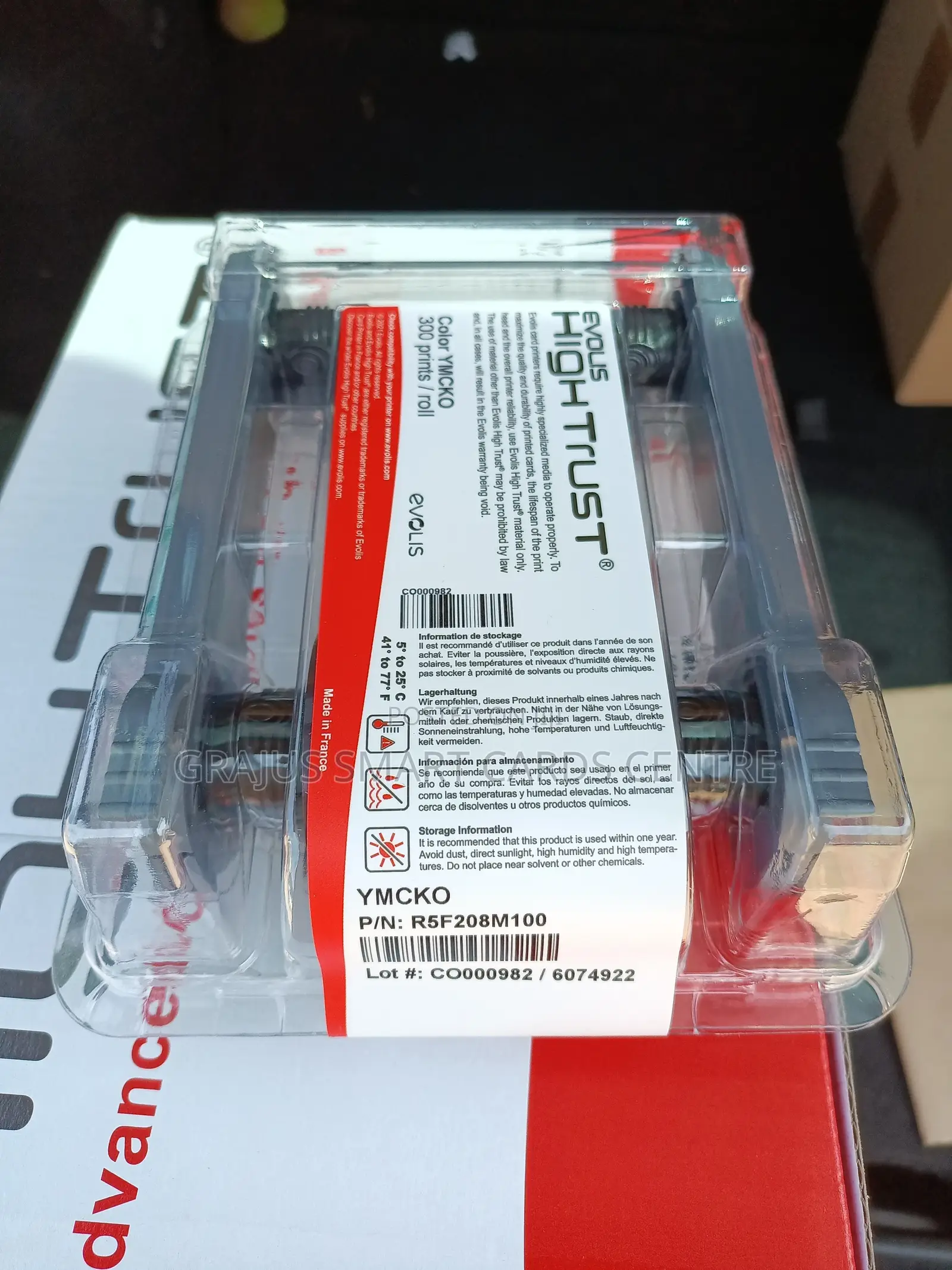 Evolis Primacy 2 YMCKO R5F208M100 Colour Ribbon 300prints