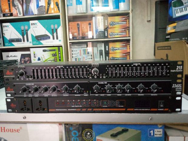 Single EQ, Crossover and Power Sequence - main view