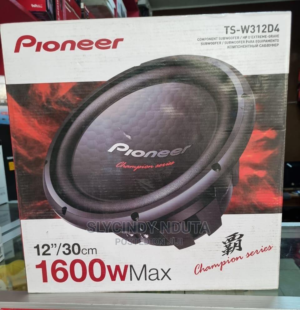 Pioneer(Ts-W312d4)1600W Component Subwoofer in Nairobi Central - Audio ...