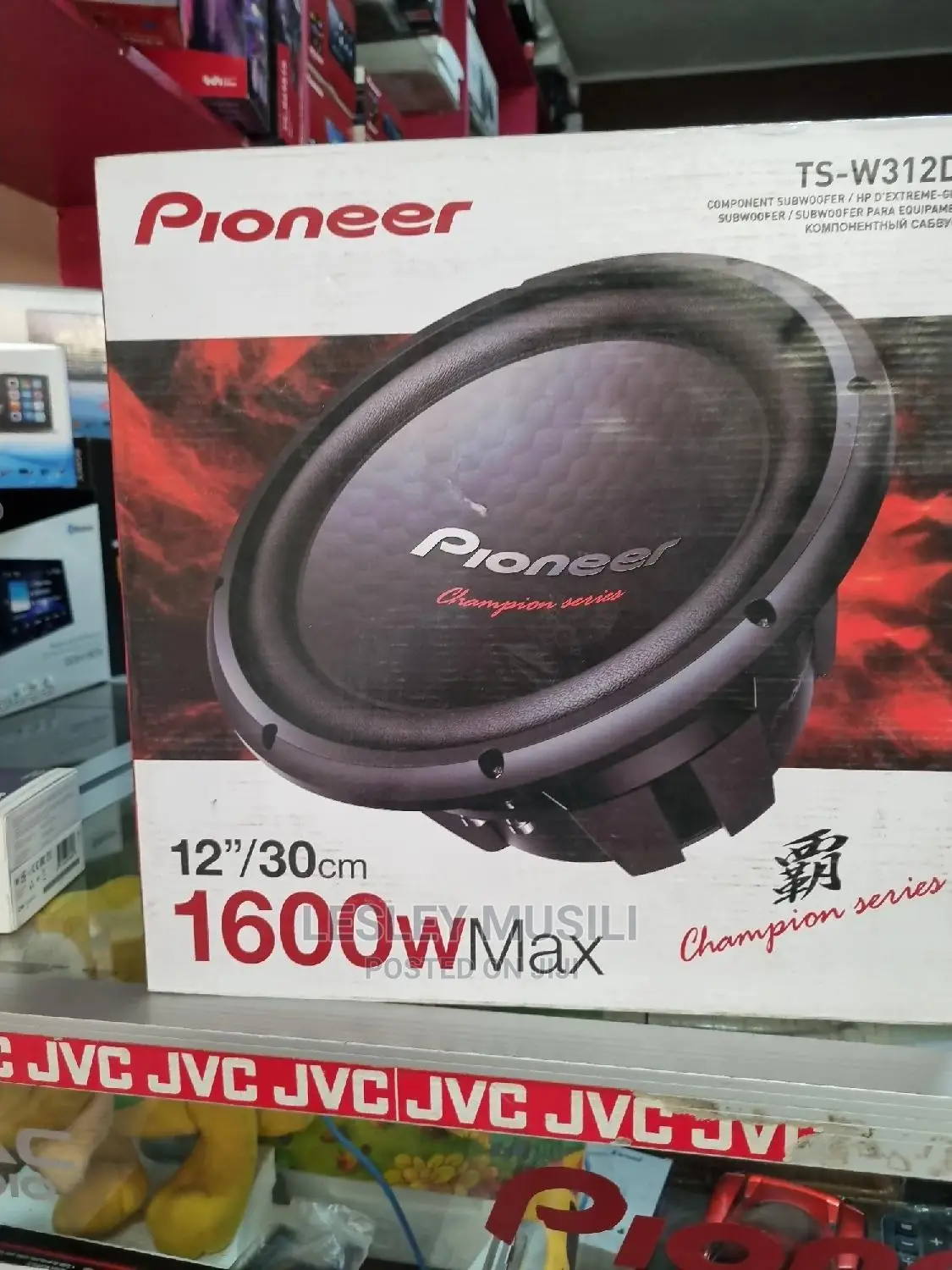 Pioneer TS-W312D4 Car Subwoofer