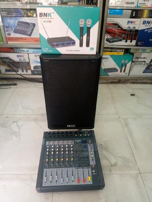 Speaker,Mixer and Wireless Microphone - main view