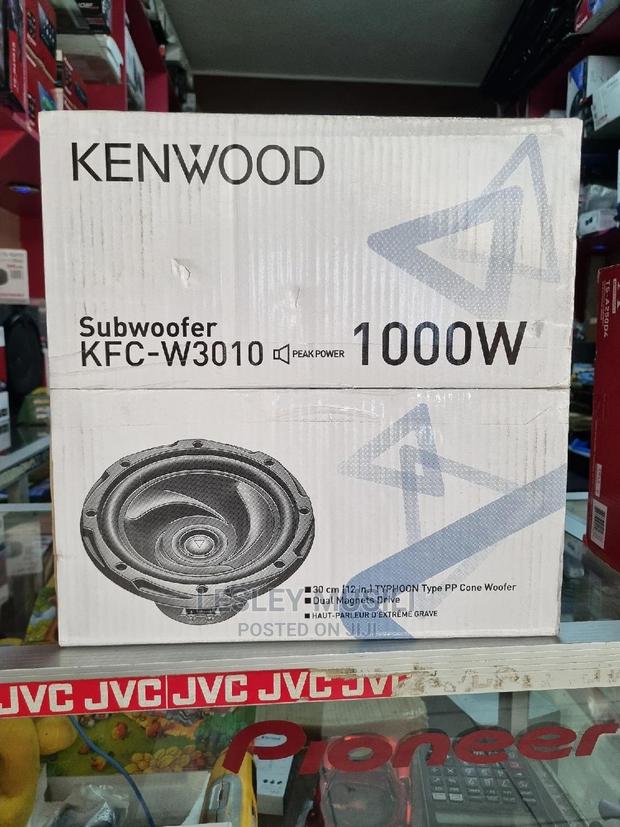 Kenwood KFC-W3010 1000W 12 Inch Subwoofer Speaker With 93db