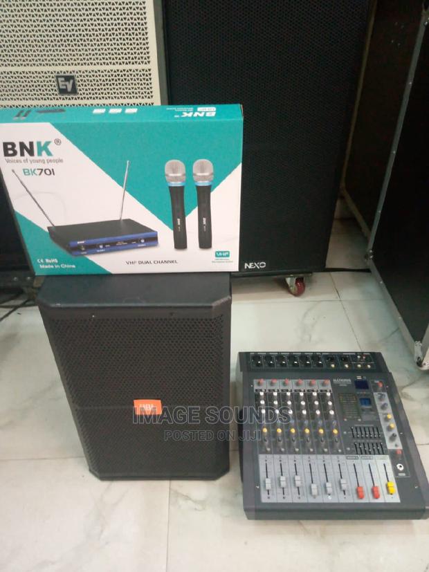 Sound System Start Up - main view