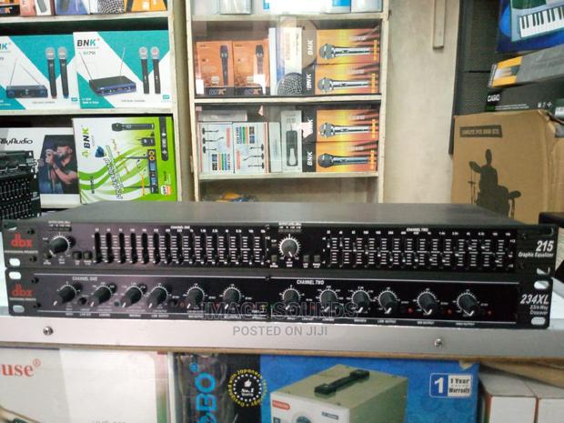 Single Equalizer and Crossover - main view