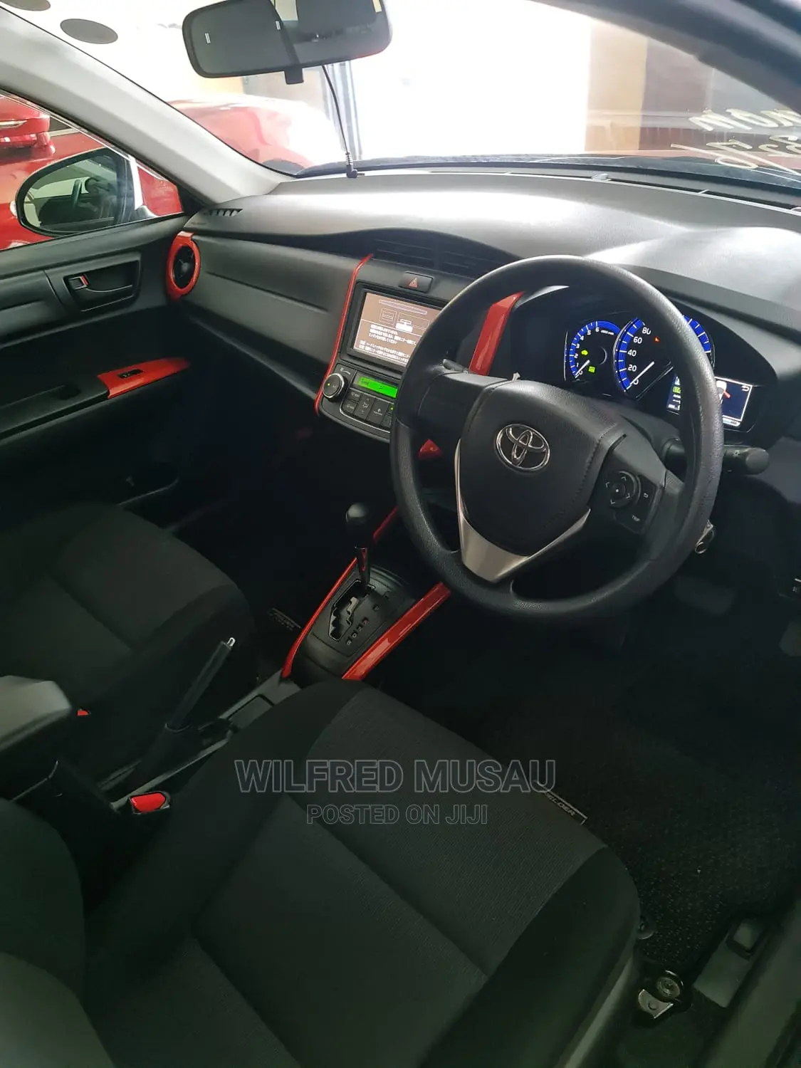 Toyota Corolla Fielder 2015 Orange