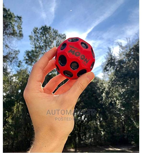 Dog Toy Ball. Extra Bouncy for Chasing Fun, Waboba Moon Ball - thumbnail 2