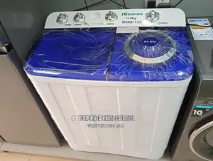 Hisense Washing Machine 11kg Twin Tub White