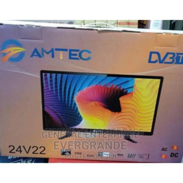 Amtec 24" Inches LED Digital TV With Free to Air Channels