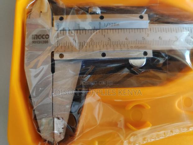 Ingco Vernier Caliper 200mm 8'' HVC01200 High Quality - thumbnail 5