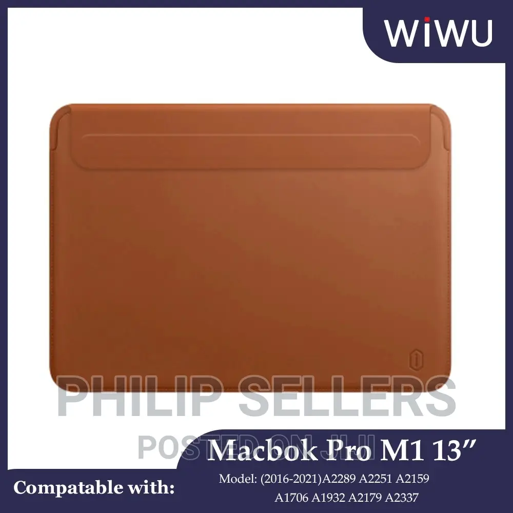 D Forwiwu Skin Pro II Leather Sleeve Case Stan Macbook Air