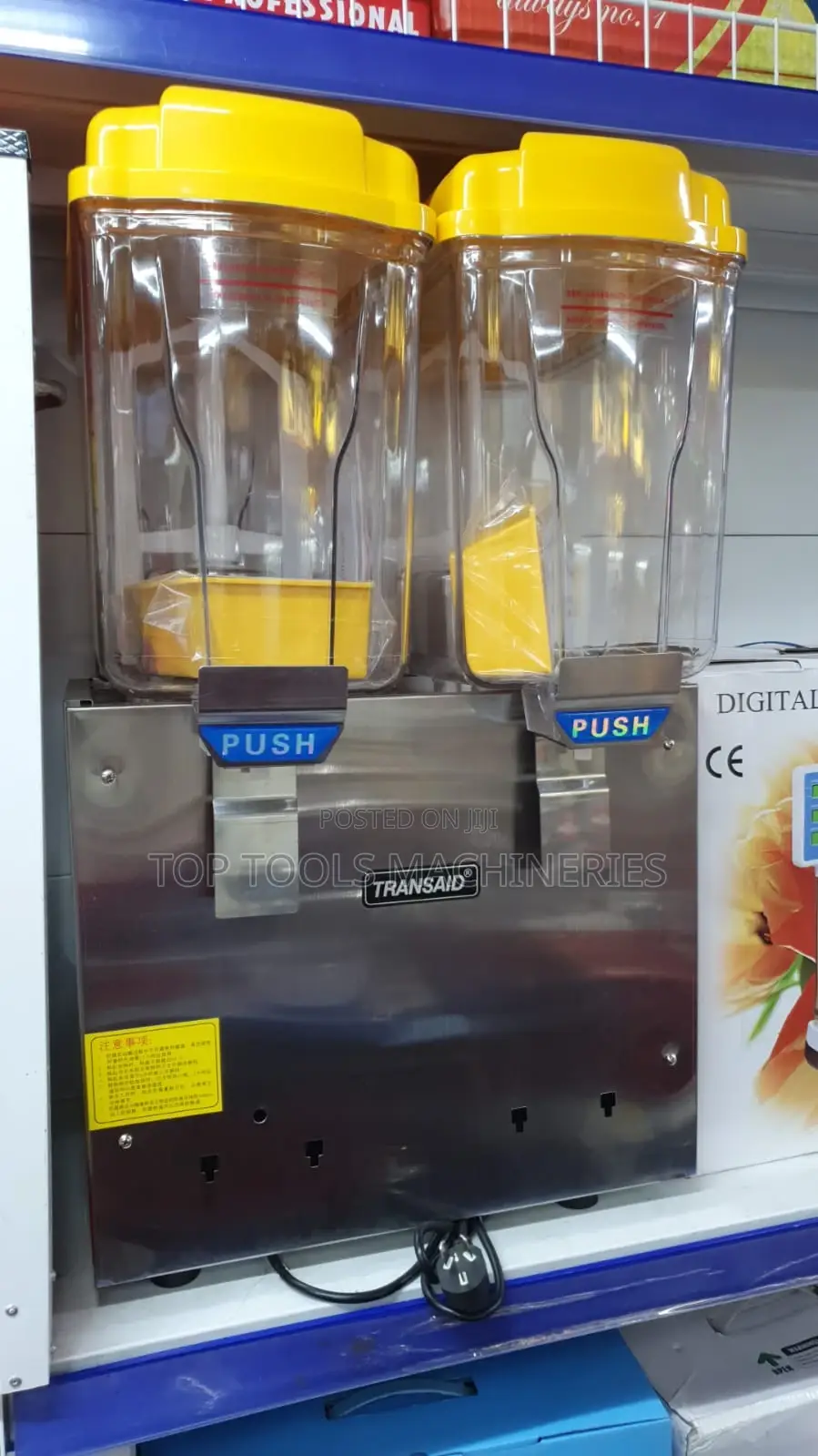 Transaid 2 Tank Juice Dispenser