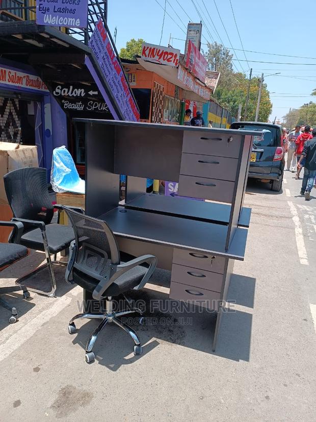 Office Desk 1m + Secretary Chair