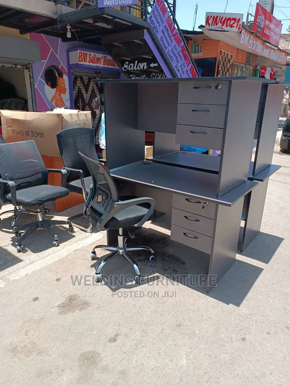 Desk 1m + Chair