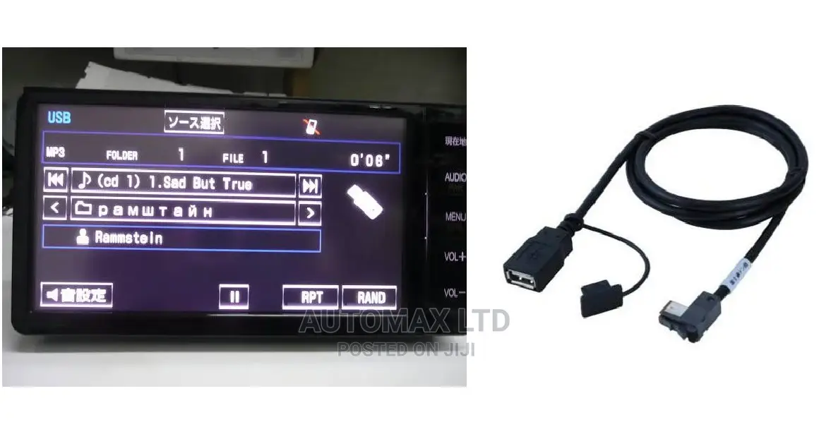 Toyota USB Cable. For Ex-Japan Radios in Nairobi Central - Vehicle ...