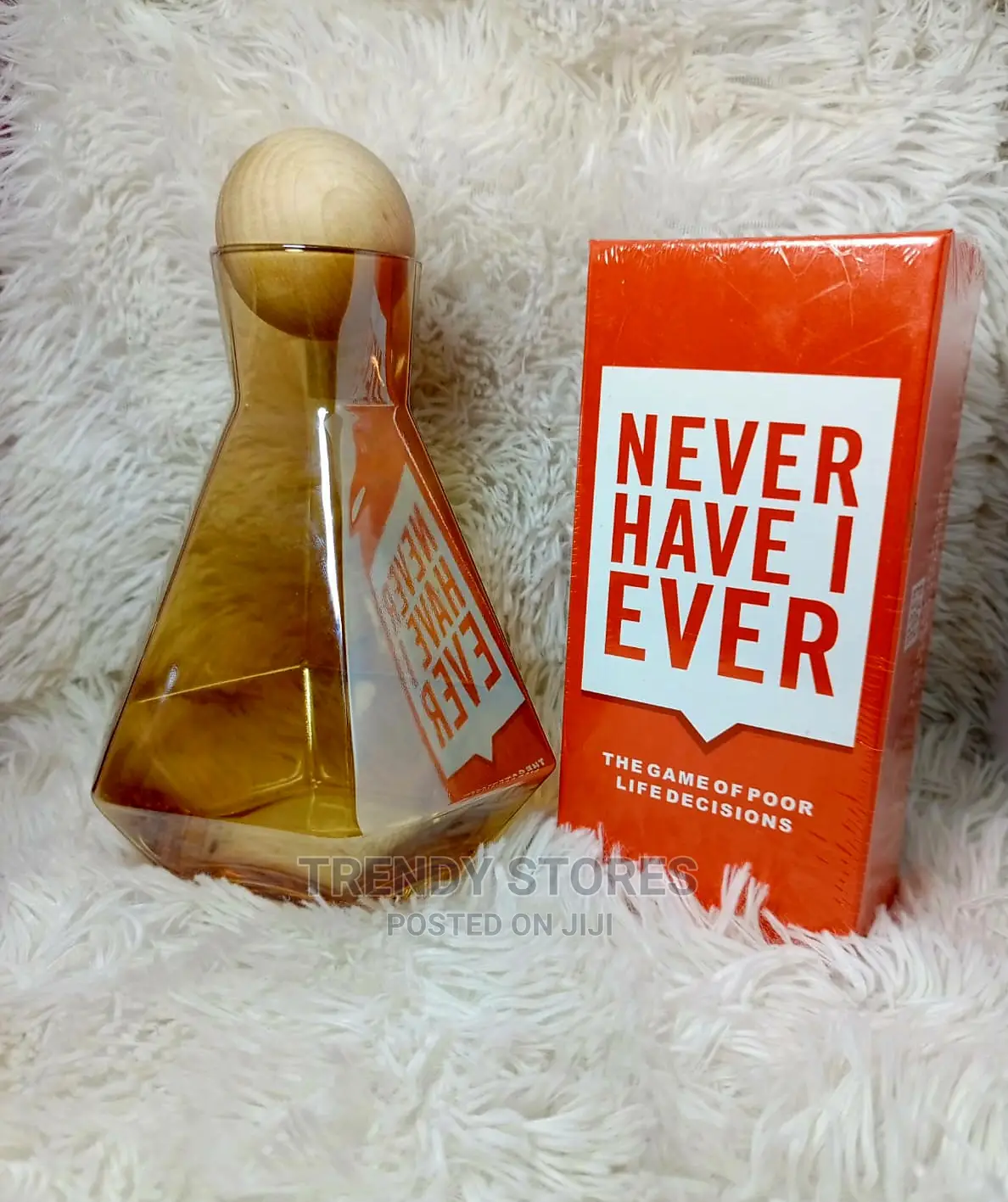 Never Have I Ever Game Plus 1.3ltrs Decantor Gift Set