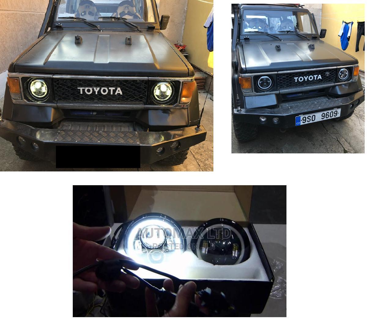 Toyota Land Cruiser Prado. LJ70. Round LED Headlights in Nairobi